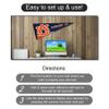 Auburn Pennant Flag and Wall Tack Mount Pads view 4