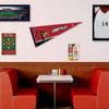 Louisville Cardinals Pennant Flag and Wall Tack Mount Pads view 3