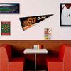 Oklahoma State Cowboys Pennant Flag and Wall Tack Mount Pads view 3