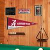 Alabama Crimson Tide Pennant Flag and Wall Tack Mount Pads view 4
