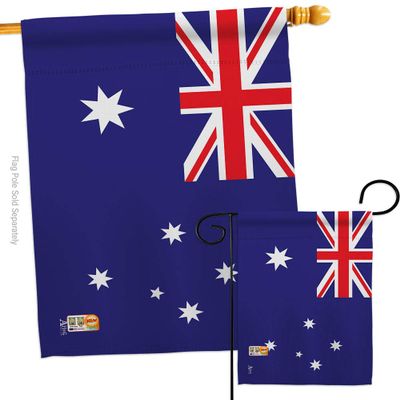 FIFA World Cup Flags Australia Wall Decor Room Patio Porch Lawn Garden Flag Outdoor Decorations Indoor Tapestry Yard Signs Art Australian Sports Fan Gifts Team Trophy Soccer Game Football Made in USA