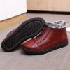 Winter Snow Boots for Women 2022 Fashion Round Toe Soft Sole Plus Velvet Warm Slip on Ankle Booties Comfortable Casual Zipper Non-slip Shoes view 3