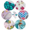 Cadidi Dinos Girls' Cotton Panties Big Girls Soft Underwears Kids Mermaid Briefs (Pack of 12) Size 10 view 2
