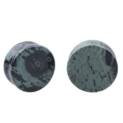 1 Pair Stone Plugs Gauges, 6 MM Gauges for Ears, Ear Expansion Stretchers Piercing, Ear Expander Stretching Set