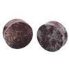 1Pairs Bloodstone Ear Gauges Plugs Tunnels Expanders Stretcher Double Flared Piercing Body Jewelry Easy to Wear & Comfortable Earrings view 1