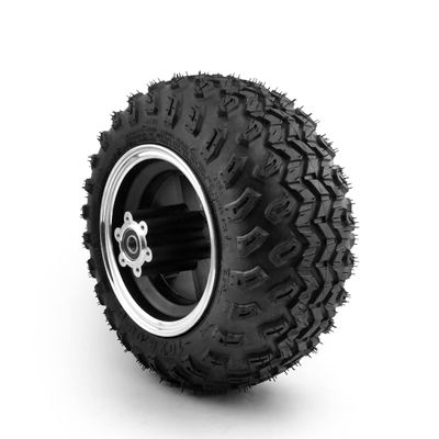 10x6.00-6 Vacuum Off-road Tubeless Tire Brake Disc Mount Wheel 12mm Axle Hole For Cart Trolley Big Scooter