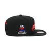 Mitchell & Ness Chicago Bulls NBA The Finals Snapback Hat Adjustable Cap - Black/NBA Finals 1991 Side Patch view 2