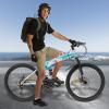 26 Inches Foldable Mountain Bike 21 Speed Full Suspension High-Carbon Steel MTB Foldable Bicycle Double Disc Brake Outroad Mountain Bicycle for Adults Men Women view 1