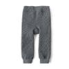 QinCiao Toddler Baby Girls Fleece Lined Knitted Leegings Tights Warm Solid Stretch Pants Bottoms Dark Gray 2-3 Years view 1