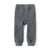 QinCiao Toddler Baby Girls Fleece Lined Knitted Leegings Tights Warm Solid Stretch Pants Bottoms Dark Gray 2-3 Years view 2