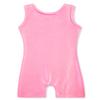 HOZIY Gymnastics Leotards for Girls 8-9 8-10 9-10 Years Old With Shorts for Kids Tumling Outfits Leo Gymnastic Sparkly Shiny Biketards Pink Sparkly Shiny Shimmery Gimnasia Para view 1