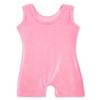 HOZIY Gymnastics Leotards for Girls 8-9 8-10 9-10 Years Old With Shorts for Kids Tumling Outfits Leo Gymnastic Sparkly Shiny Biketards Pink Sparkly Shiny Shimmery Gimnasia Para view 2