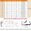 oiangi Snow Boots for Women Platform Ankle Booties Leather Zipper Thickened Plush Warm Flat Booties Comfortable Winter Non-slip Ladies Shoes view 3