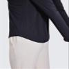 CRZ YOGA Pima Cotton Crewneck Long Sleeve Shirts for Women - Workout Athletic Yoga Casual Tops Soft Plain T-Shirt Navy X-Small view 4