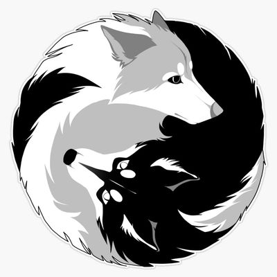 Husky Love Vinyl Sticker Laptop Decal Waterproof 5"