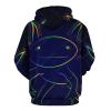 Stylized Rainbow Axolotl Hoodie Pullover Hooded Sweatshirt Casual Sweater Tops with Pocket for Men Women 3XL view 3