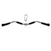 Yes4All Curl LAT Pull Down Bar 30" - Wide Grip with Rubber Handles, Press Down Bar Cable Attachment, Tricep Press Down Attachment for Row Machine & Cable Machine view 1