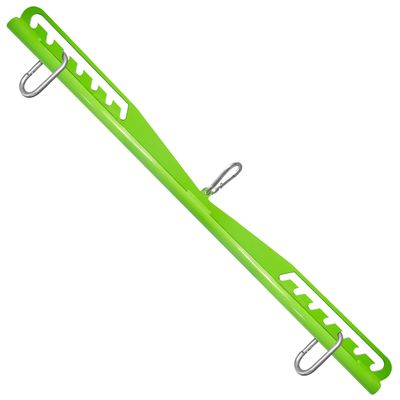 Yes4All Long Speader Pull Down Bar, Seven Grip Level Design for Home Gym, Long Bar Cable Machine Attachment