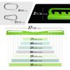 Yes4All Long Speader Pull Down Bar, Seven Grip Level Design for Home Gym, Long Bar Cable Machine Attachment view 2