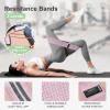 3 Levels Booty Bands Set, Resistance Bands for Working Out, Exercise Bands for Women Legs and Butt, Yoga Starter Set view 2