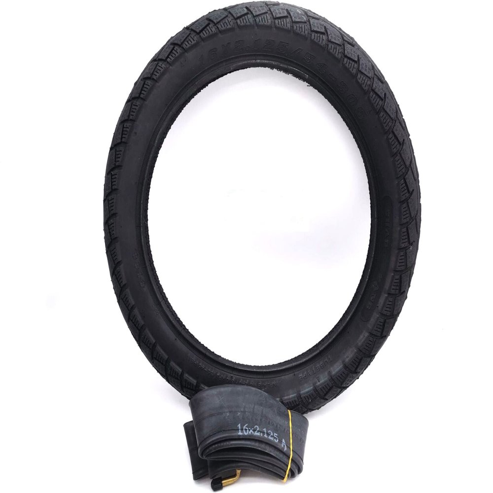 Original Inner Tube Outer Tyre 16 inch Tire Parts for Inmotion V8F Electric Unicycle Skateboard 162.125/54-305 Tire Accessorie (V8F Inner+Outer)