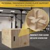 Holleyweb 3 in 1 Wood Plyo Box, Jump Box Plyometric Non-Slip for Skipping, Jumping,Box Jumps, Squats, Step-Ups, Dips, Rounded Corners for Safety (A-YD05003-USAM028) view 2