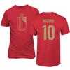 Belgium Soccer #10 Michael World Football Fans Boys Girls Youth T-Shirt (Red, Youth Small) view 1