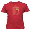 Belgium Soccer #10 Michael World Football Fans Boys Girls Youth T-Shirt (Red, Youth Small) view 2