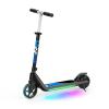 LINGTENG Electric Scooter for Kids Age of 6-9, Kick-Start Boost Scooter with Adjustable Speed and Height, Flash Wheel & Deck Lights view 1