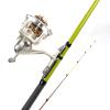 UNNS Telescopic Fishing Rod Telescopic Fishing Rod and Metal Reel Combo Set Fishing Pole for Travel Saltwater Freshwater Boat Fishing Beginners Fishing Rods (Color : A, Size : 1.3M) view 1
