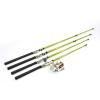 UNNS Telescopic Fishing Rod Telescopic Fishing Rod and Metal Reel Combo Set Fishing Pole for Travel Saltwater Freshwater Boat Fishing Beginners Fishing Rods (Color : A, Size : 1.3M) view 4
