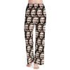 Custom Funny Pajamas Pants for Women, Personalized Photo Face Printed Pj Bottoms, Sleepwear Nightwear Pants for Adult Girl view 1