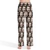 Custom Funny Pajamas Pants for Women, Personalized Photo Face Printed Pj Bottoms, Sleepwear Nightwear Pants for Adult Girl view 2