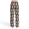 Custom Funny Pajamas Pants for Women, Personalized Photo Face Printed Pj Bottoms, Sleepwear Nightwear Pants for Adult Girl view 3