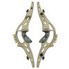 19" ILF Recurve Bow Riser Takedown Recurve Bow Handle Archery American Hunting Shooting (Grey-Green) view 2