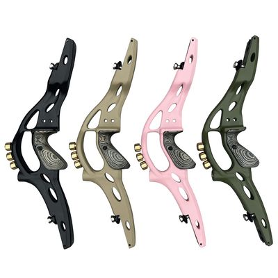 19" ILF Recurve Bow Riser Takedown Recurve Bow Handle Archery American Hunting Shooting (Pink)