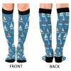 Wusikd Sailing Anchors Compression Socks for Women and Men Circulation Long Socks for Athletic Running 1 view 2