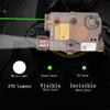 CTOPTIC Airsoft PEQ 15 PEQ Box IR Laser Green Laser Sight White LED Flashlight for AEG GBB CQB Black view 3