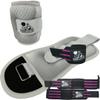 Ankle Wrist Weights 5lb Bundle with Wrist Wraps 1p - Purple view 1