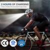 Gudook Bike Helmet Adult Helmets for Men/Women: with USB Rechargeable Front and Rear LED Light for Cycling Urban Commuter Casco para Bicicleta Lightweight Bicycle Helmet (Matte White, Large) view 2