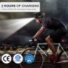 Gudook Bike Helmet with LED Light: Bicycle Helmets for Men & Women & Adults with Front and Rear Lights Adjustable Cycling Helmet for Urban Commuter Mountain Road Biker view 2