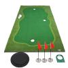 Golf Putting Green, Practice Putting Green Mat, Large Professional Golfing Training Mat for Indoor Outdoor view 1