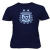 Argentina Soccer #7 De Paul World Football Adult Mens Unisex T-Shirt (Navy, 5X-Large) view 2