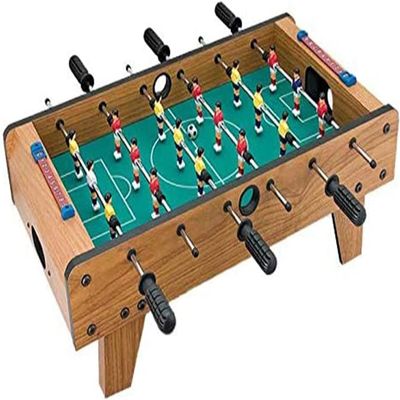 ONOTEC 27" Foosball Table, Easily Assemble Wooden Soccer Game Table Top w/Footballs, Indoor Table Soccer Set for Arcades, Game Room, Bars, Parties, Family Night