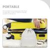 minkissy 2pcs Hair Dryer Drawstring Storage Bags for Traveling Cloth Black view 3