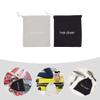 minkissy 2pcs Hair Dryer Drawstring Storage Bags for Traveling Cloth Black view 4