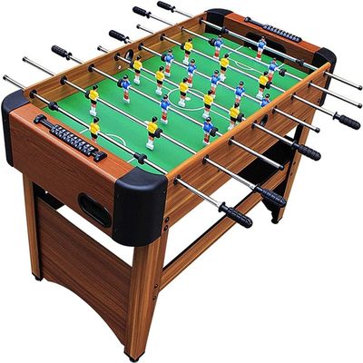ONOTEC 48in Competition Sized Foosball Table, Arcade Table Soccer for Home, Game Room, Arcade w/ 2 Balls, 2 Cup Holders