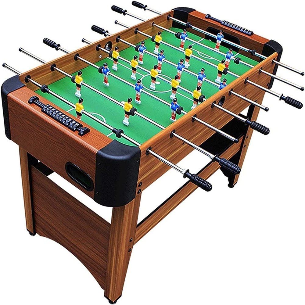 ONOTEC 48in Competition Sized Foosball Table, Arcade Table Soccer for Home, Game Room, Arcade w/ 2 Balls, 2 Cup Holders