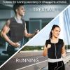 Adjustable Weighted Vest, Breathable Mesh 15KG Weighted Vest Strength Training Jacket for Strength and Endurance Training, Fitness Workouts, Runningwithout steel bars view 2