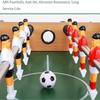 ONOTEC Tabletop Foosball Table- Portable Mini Table Football/Soccer Game Set with Two Balls and Score Keeper for Adults and Kids view 4